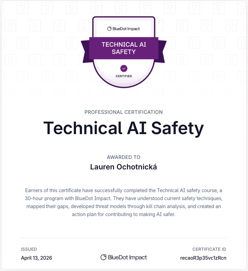 Technical AI Safety